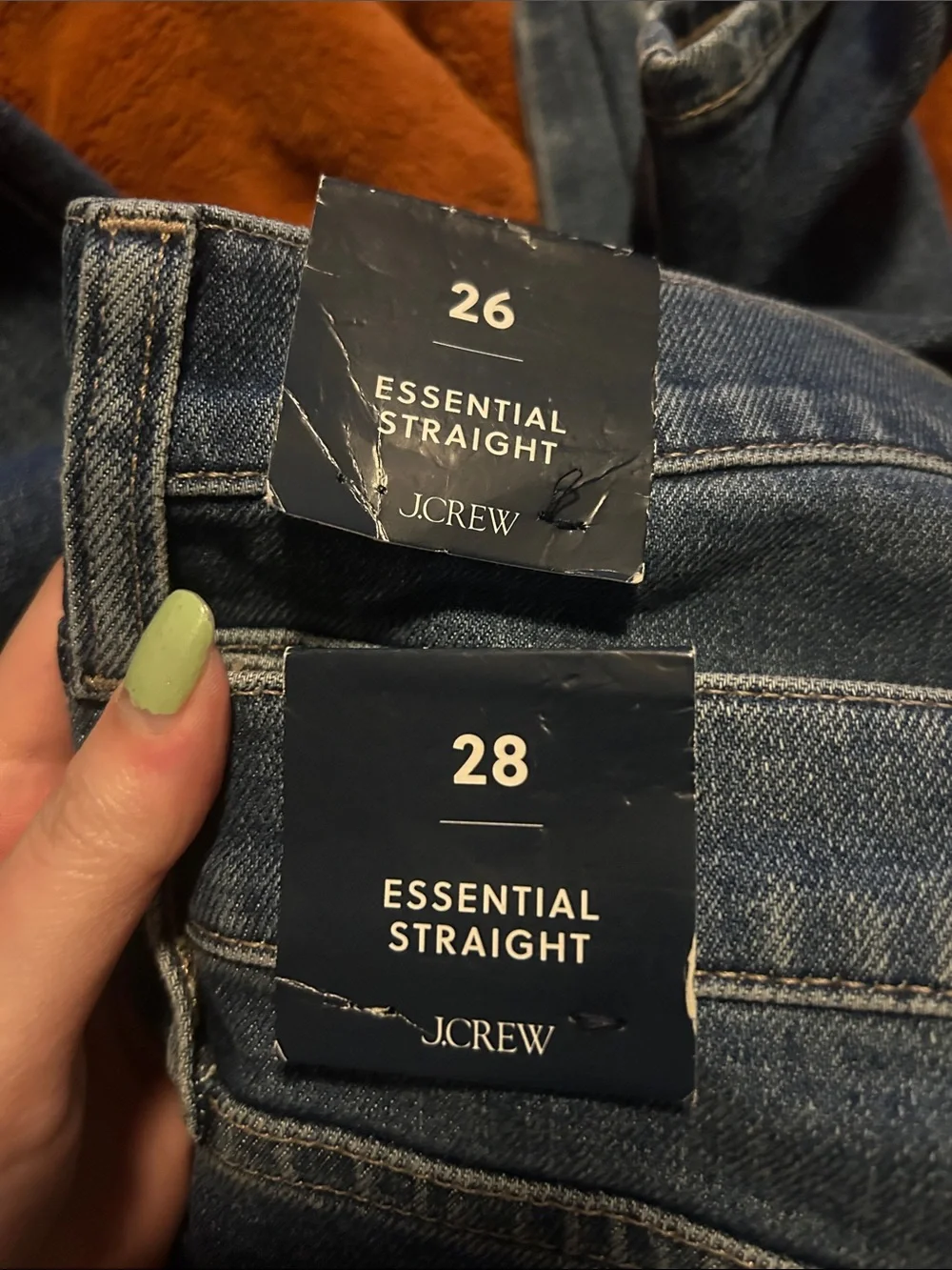 NWT J. Crew Essential Straight Jean in All-Day Stretch
